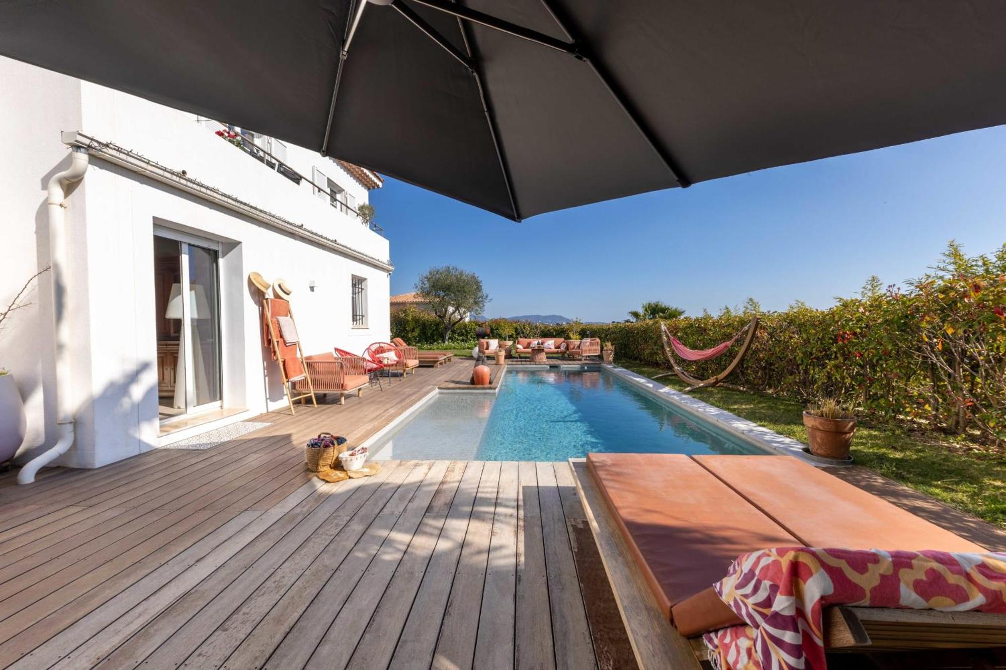 Villa Beautiful - Garden - Pool - Sea View Nice