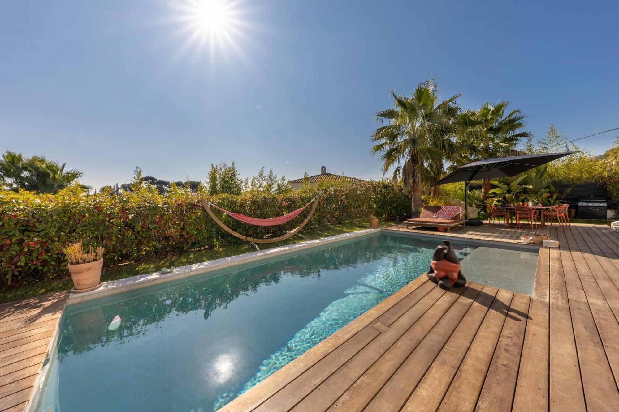 Villa Beautiful - Garden - Pool - Sea View Nice