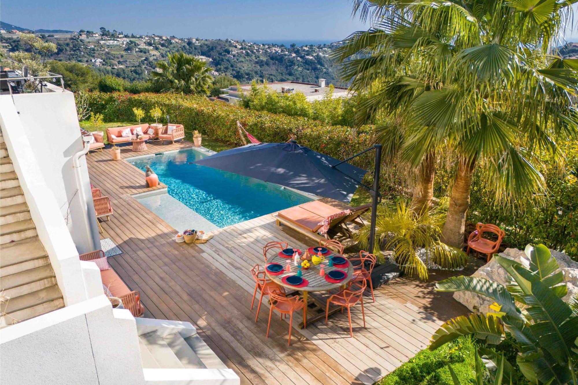 Beautiful - Garden - Pool - Sea View Nice