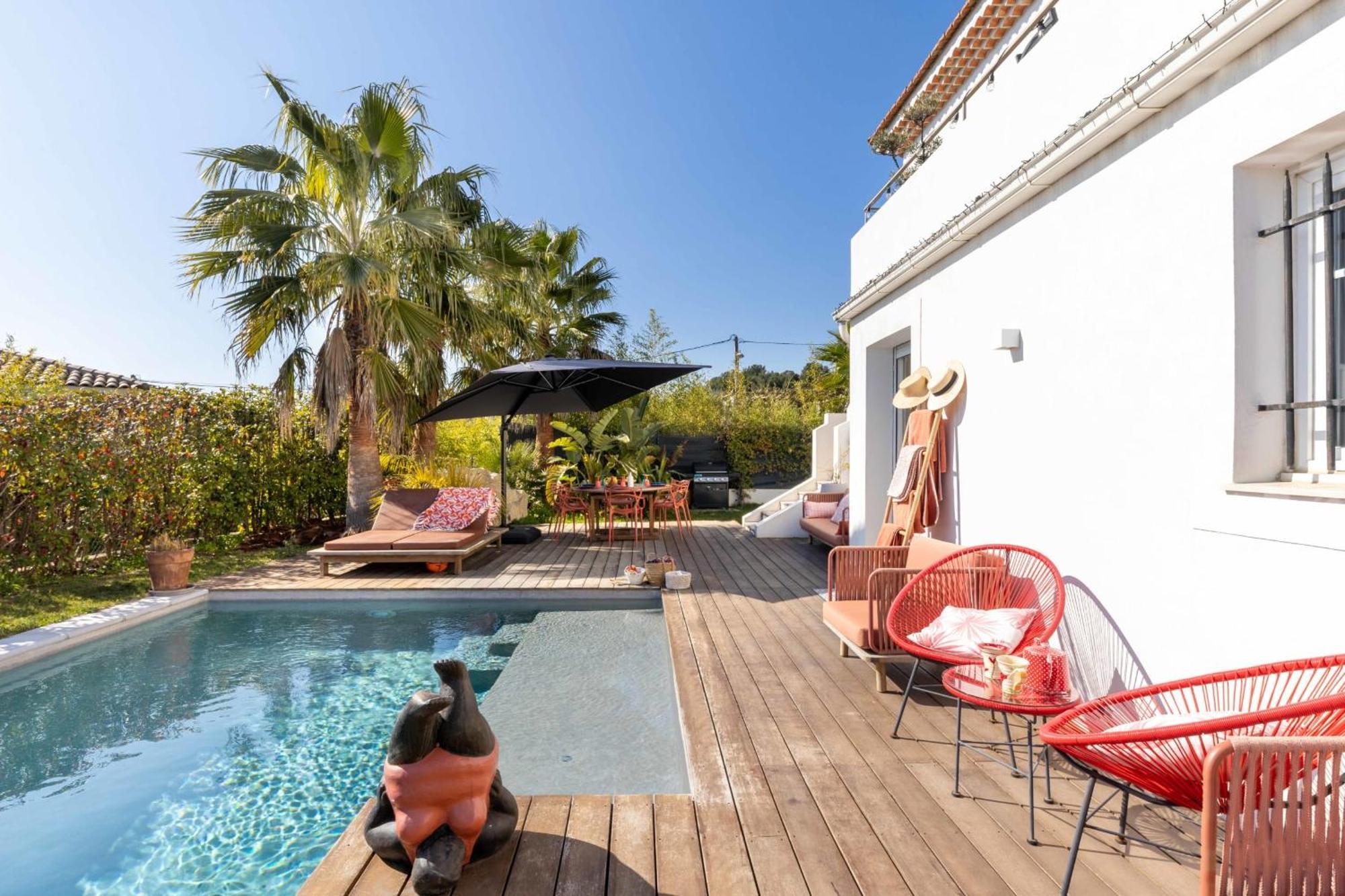 Beautiful - Garden - Pool - Sea View Villa Nice